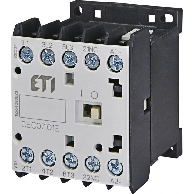 CEC07.01 24V-50/60HZ - Stycznik silnikowy miniaturowy