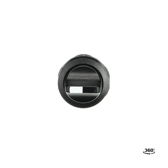 Przełącznik obrotowy 3poz.2NO czarny C3SS2-10B-20