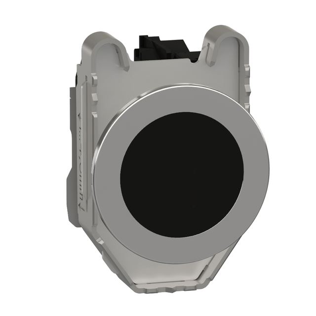 Harmony XB4 Przycisk zlicowany metal czarny fi30 z samopowrotem nieoznaczony 1Z XB4FA21 Schneider