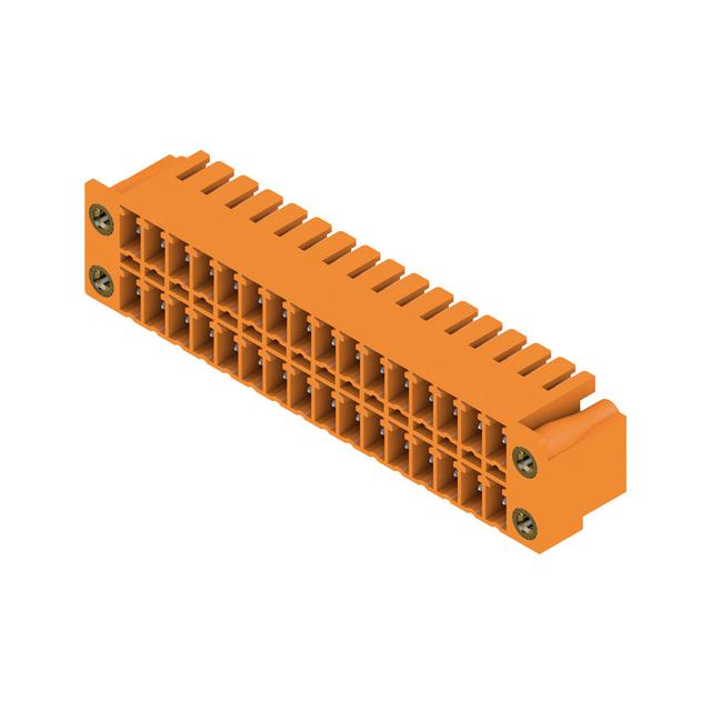 SCDN 3.81/32/90F 3.2SN OR BX Wtyki PCB (złącza płyty), 3.81 mm, Liczba biegunów: 32, kąt odejścia: 90° /20szt./ 1041110000 WEIDMÜLLER