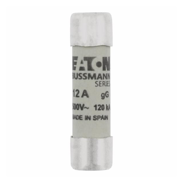 CYLINDRICAL FUSE 10 x 38 12A GG 500V AC Wkładka cylindryczna 10 x 38mm 12A GG 500V AC C10G12 EATON
