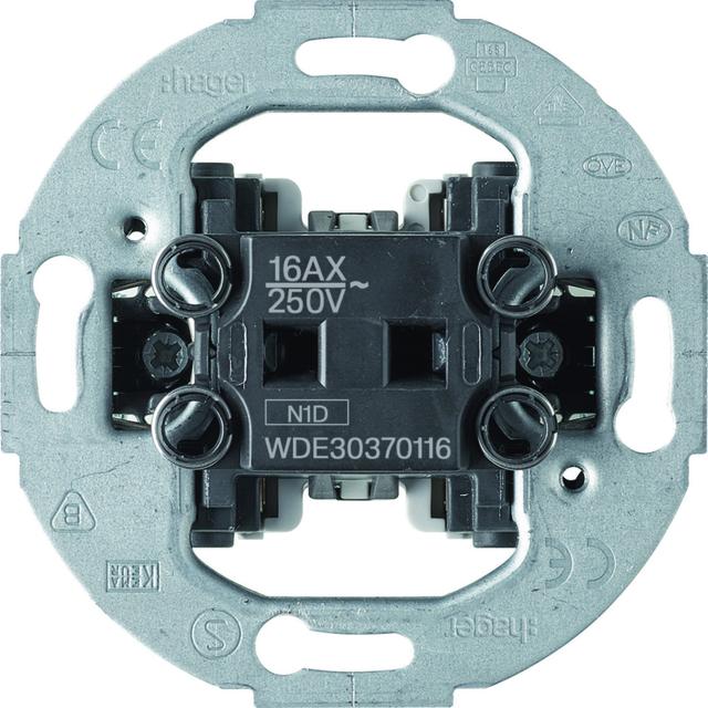 Łącznik 1-klawiszowy krzyżowy mechanizm do serii R.classic 16A Berker WDE30370116 HAGER