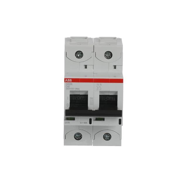 S802N-C40 Wyłącznik nadprądowy 36kA 2P C40A 2CCS892001R0404 ABB
