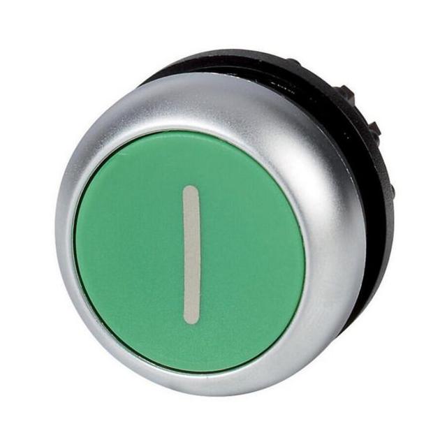 M22-D-G-X1 Przycisk zielony /I/ z samopowrotem płaski 216607 EATON