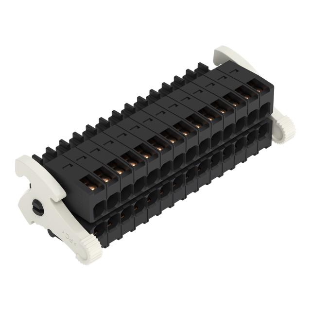 Gniazdo MCS‑MINI Classic 28‑biegunowe czarne raster 3,5mm 713‑1114/037‑000 /20szt./ WAGO