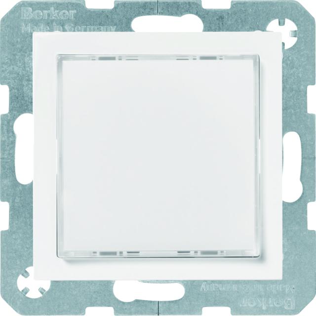 B.3/B.7 Sygnalizator świetlny LED podświetlenie czerwone/zielone, biały mat 29521909 HAGER