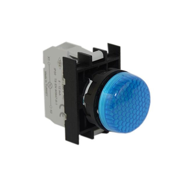 Lampka sygnalizacyjna      LED  100 - 250 V AC niebieska