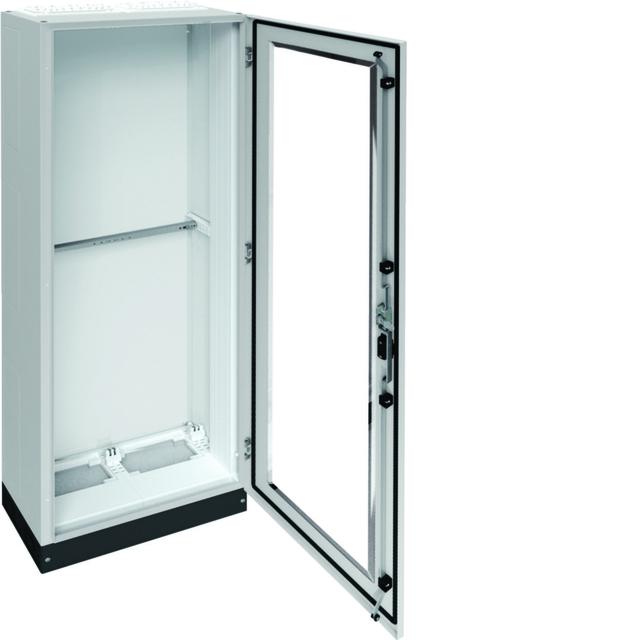 univers Rozdzielnica stojąca IP55 kl. II 550x1850x275 + cokół 100mm drzwi transparentne FR22L1 HAGER