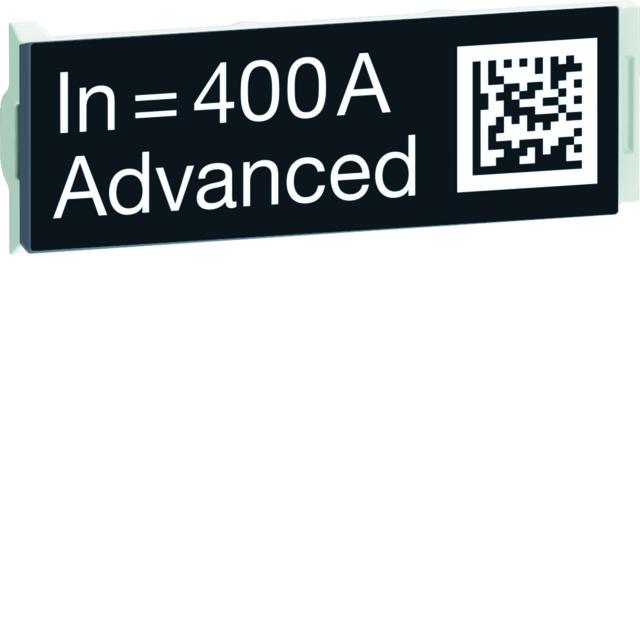 ACB HW2/4 Wtyczka z oznaczeniem zn.wyłącznika 400A Advanced dostarczana luzem HWW704HSA HAGER