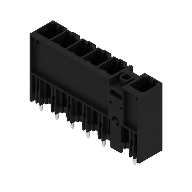 SV 7.62HP/06/180MF6 3.5SN BK BX Złącze wtykowe płytek drukowanych /30szt./ WEIDMULLER