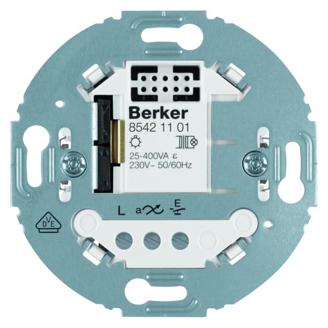 BERKER R.classic/Serie 1930/Glas KNX RF Ściemniacz przyciskowy mechanizm Berker.Net zaciski śrubowe