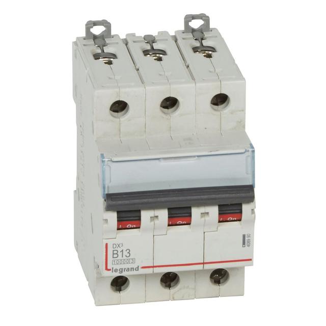 Wyłącznik Nadprądowy S 313 3P B13A 10000A DX3 408990 LEGRAND