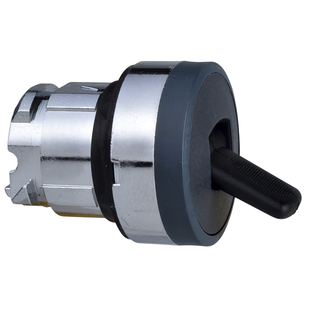 Harmony XB4 Przełącznik 2 położeniowy czarny z samopowrotem dżwigniowy metalowy ZB4BD48 Schneider