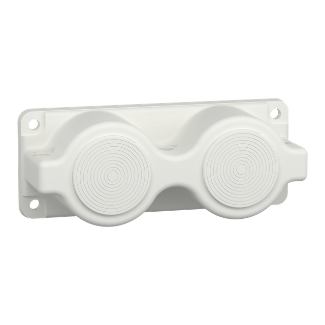 Rozdzielnice PrismaSet płyty dławicowe z nacięciami 2 otwory 66mm LVS08897 Schneider
