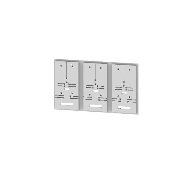 Płyta z 3 deskami licznikowymi do panelu o szerokości 3 (750 (1kpl.) DL-S3F 3-2.5 001342752 ETI