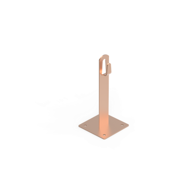 CU UCHWYT DACHOWY Z PŁYTKĄ 15.1 CU