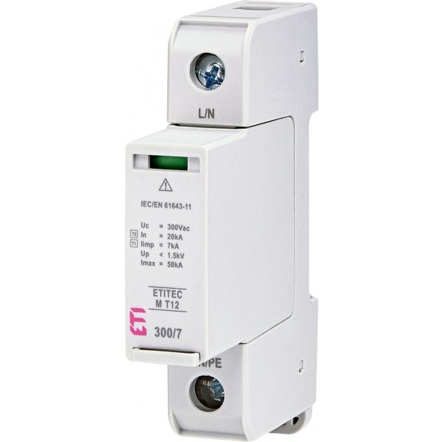 ETITEC M T12 300/7 1+0 Ogranicznik przepięć Typ1,T2 (kl.B,C)