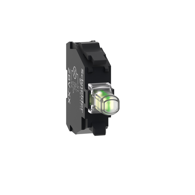 Zintegrowana dioda LED O22 biała o wysokiej ochronie 110...240 V AC 300 VA przy 230 VAC 120 VA ZBVGM1T Schneider