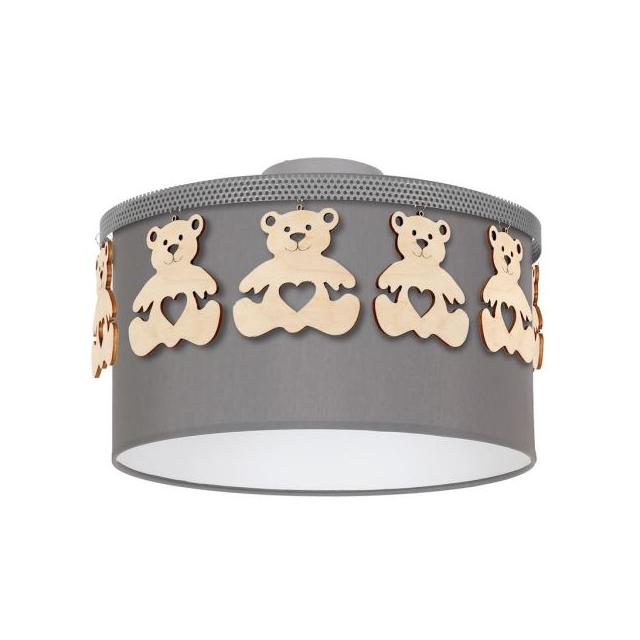 Milagro plafon dla dzieci Miś E27 MLP4962