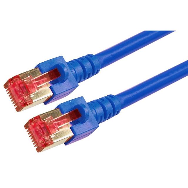 Patchcord RJ45 S/FTP kat. 6 LSZH niebieski 25m