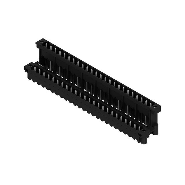 SLDV-THR 5.08/48/180FLF 1.5SN BK BX Wtyki PCB (złącza płyty), 5.08 mm, Liczba biegunów: 48, kąt odejścia: 180° /10szt./ 1881590000 WEIDMÜLLER