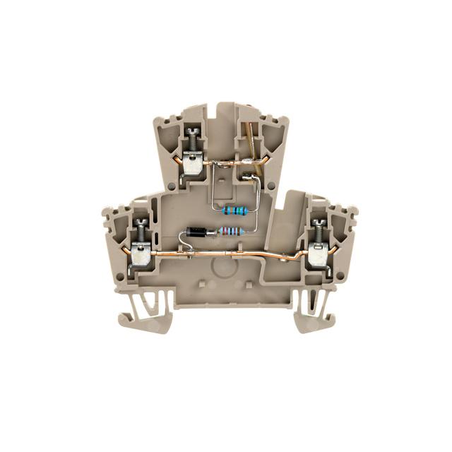 WDK 2.5 LD 1D 2R 115VAC Złączki szynowe z elementami elektronicznymi /25szt./ WEIDMULLER