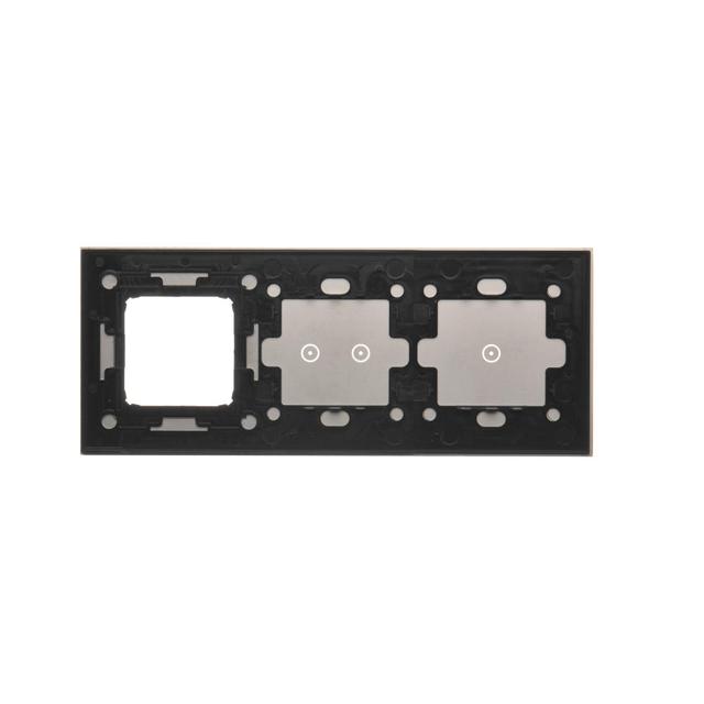 Simon 54 Touch Panel dotykowy S54 Touch 3 moduły 1 pole dotykowe+2 pola dotykowe poziome+1 otwór na