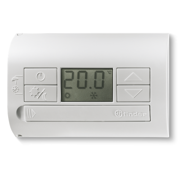 Termostat naścienny (+5…+37)˚C - czarny 1T.31.9.003.2000 /5szt./ FINDER