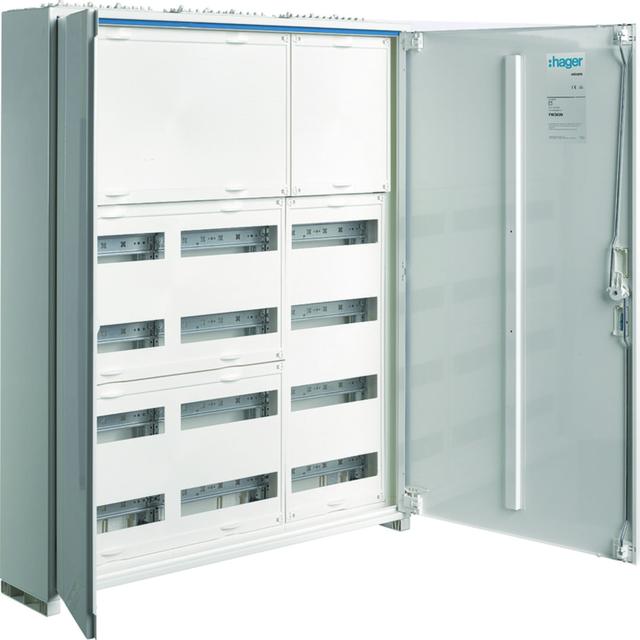 Rozdzielnica modułowa 12x18 natynkowa IP44 kl.II 950x800x160mm Univers N FWB63N HAGER