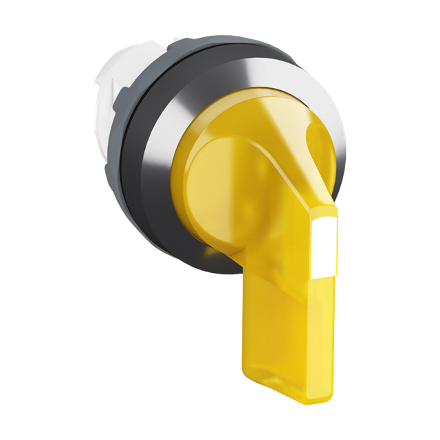 Przełącznik obrotowy 3poz. żółty M3SS5-21Y