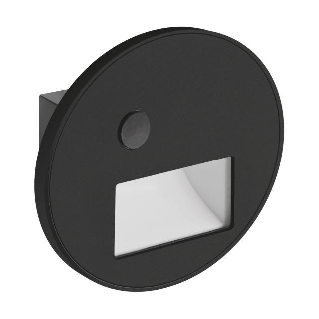 Oprawa dekoracyjna LED z czujnikiem ruchu WEKTOR LED C PIR 1,2W BLACK CCT