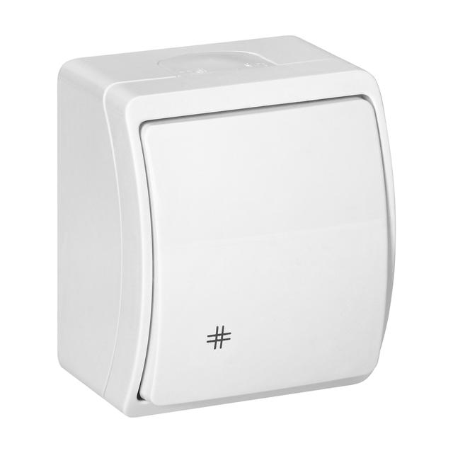 Łącznik krzyżowy n/t AQUATIC IP44 biały OR-OE-7103/W ORNO