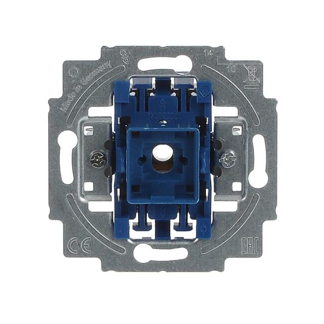 Przycisk kołyskowy 1-biegunowy, zwierny Z dwoma niezależnymi stykami sygnalizacyjnymi