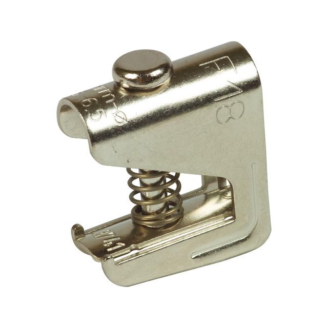 Zacisk ekranu kabla, fi 5,0-11 mm, mosiądz niklowany