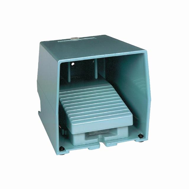 Harmony XPE Łącznik nożny pojedynczy z osłoną niebieski 2NC + 2NO metalowy XPEM311