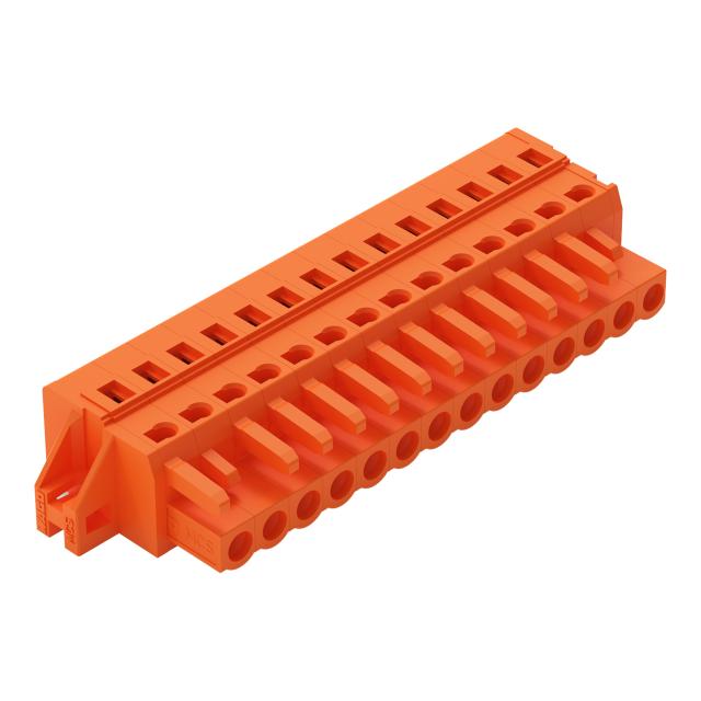 Gniazdo MCS-MIDI Classic 14-biegunowe pomarańczowe raster 5,08mm /25szt./ 231-314/031-000 WAGO