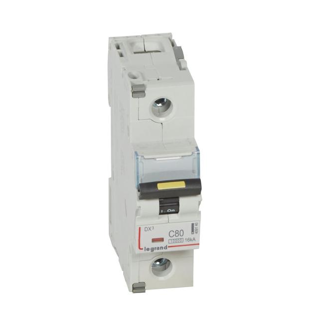 DX3 16 Ka Wyłącznik Jednobiegunowy 80A 409140 LEGRAND