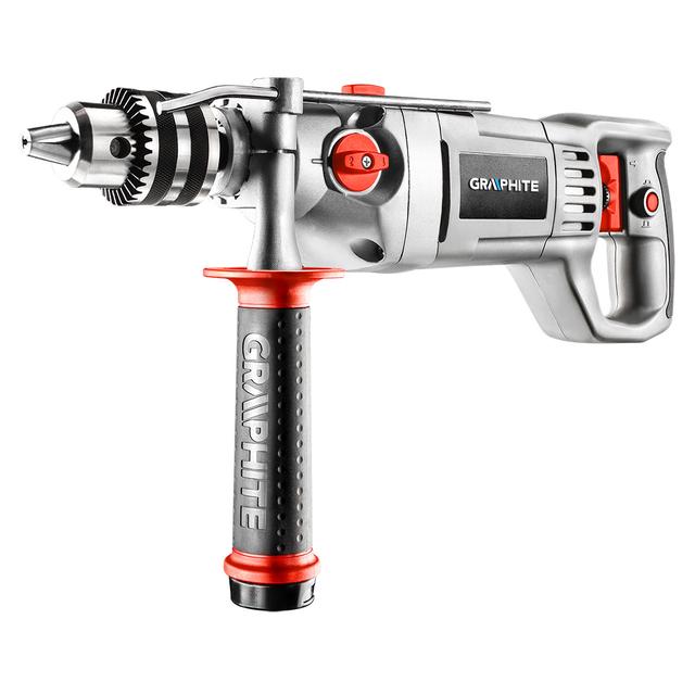 Wiertarka udarowa 1050W, uchwyt kluczykowy 16 mm, obroty I: 0-900 min?1, II: 0-2500 min?1