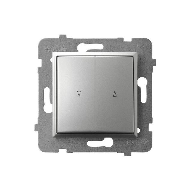 ARIA Łącznik żaluzjowy z blokadą mechaniczną - kolor srebro