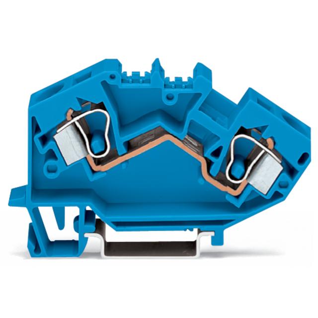 topJob złączka 2-przewodowa 10 mm2 niebieska