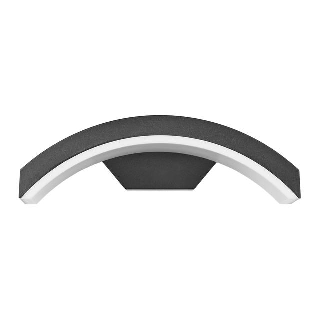 PILEA LED 9W, lampa ogrodowa, 700lm, IP54, 4000K, czarna