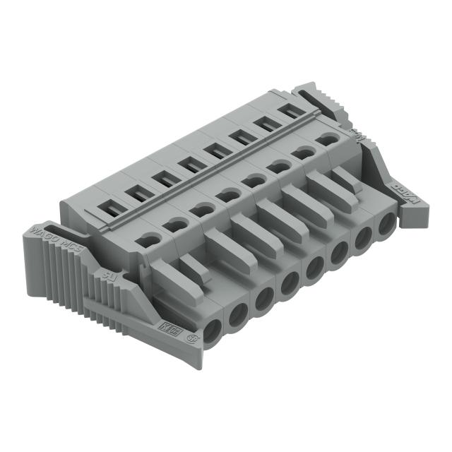 Gniazdo MCS‑MIDI Classic 8‑biegunowe szare raster 5mm 231‑108/037‑000 /25szt./ WAGO