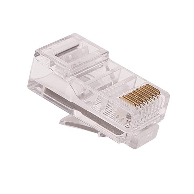 Wtyk RJ45 kat. 6 UTP, na kabel okrągły op. 100szt