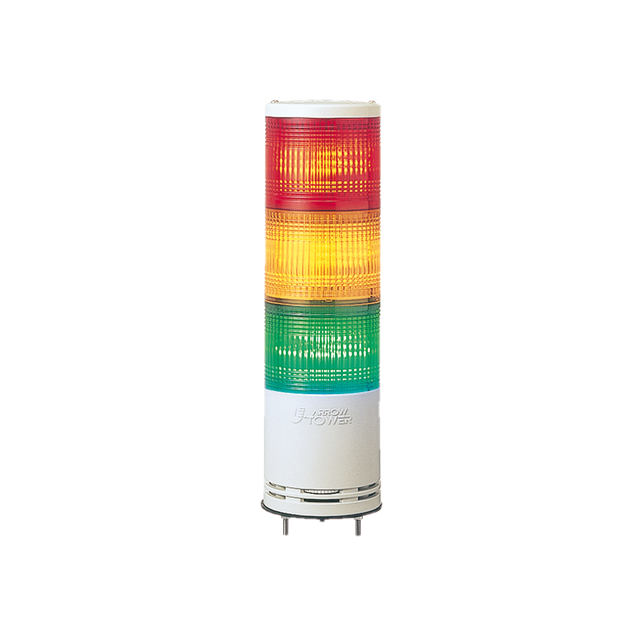 Harmony XVC Kolumna świetlna ROG 100 mm,montaż na podstawie,stabilna lub migająca z brzęczkiem 60/85dB 24VDC XVC1B3SK Schneider