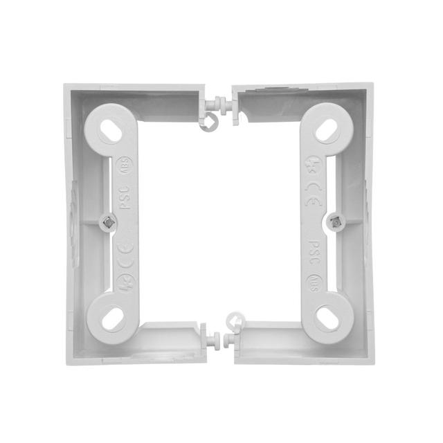 puszki instal. Puszka natynkowa głęboka (40mm) pojedyncza składana biały