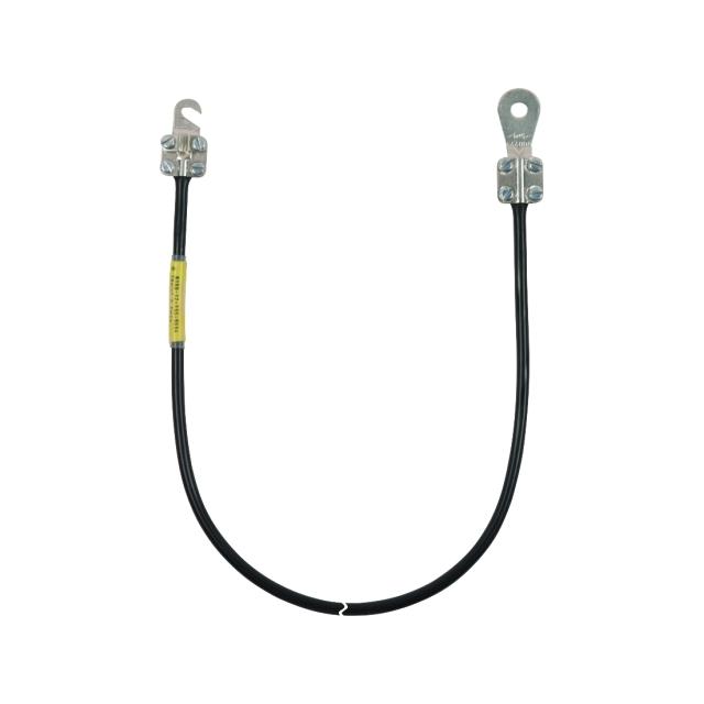Kabel uziemiający 16 mm2 / dł. 0,5 m (kolor czarny)