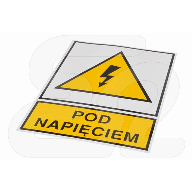 TZO 105X148S POD NAP.   (10 SZT.) TABLICZKA