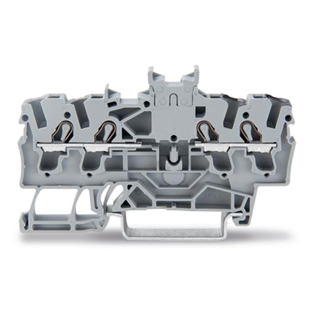 TOPJOBS podwójna złączka przelotowa szara