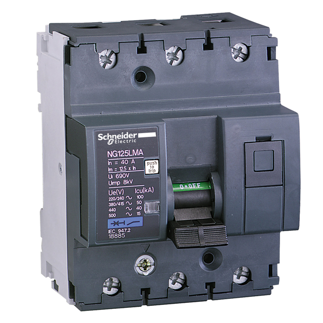 Wyłącznik nadprądowy Acti9 NG125L 3P 16A 18883 SCHNEIDER