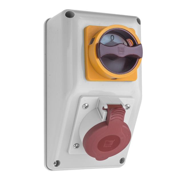 Rozdzielnica R-BOX KOMPAKT 1x16A/5p, wył. L/P